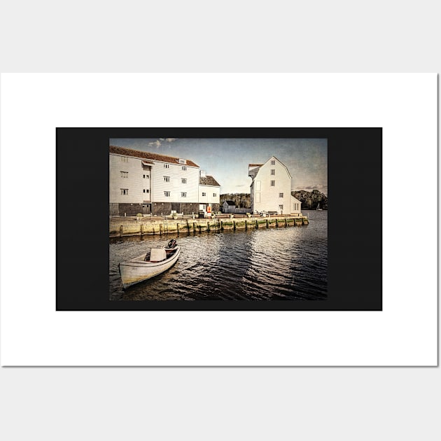 Woodbridge Tide Mill And Quayside Wall Art by IanWL